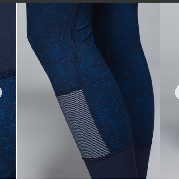 Lululemon Wunder Under Pant, Full On Luon (Sashiko) Leggings - Picture 5 of 16